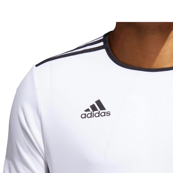 Men’s Adidas Soccer Jersey Entrada 1- White - Picture 7 of 8